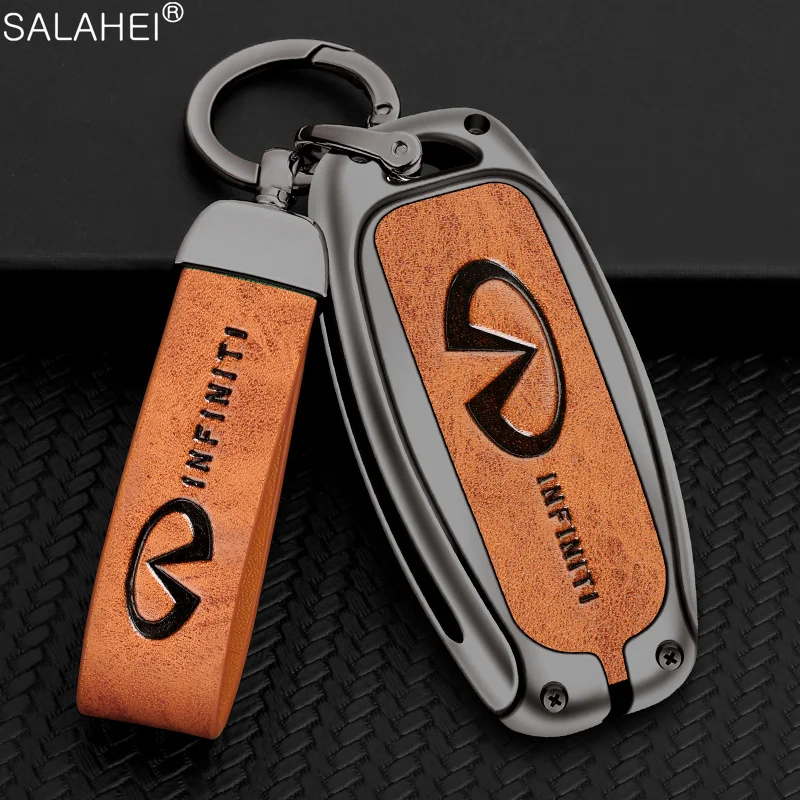 

Car Key Fob Case Full Cover Protector Shell For Infiniti FX35 QX60 Q50 EX FX G25 Q60 Q70 QX55 G37 JX35 QX50 QX80 Accessories