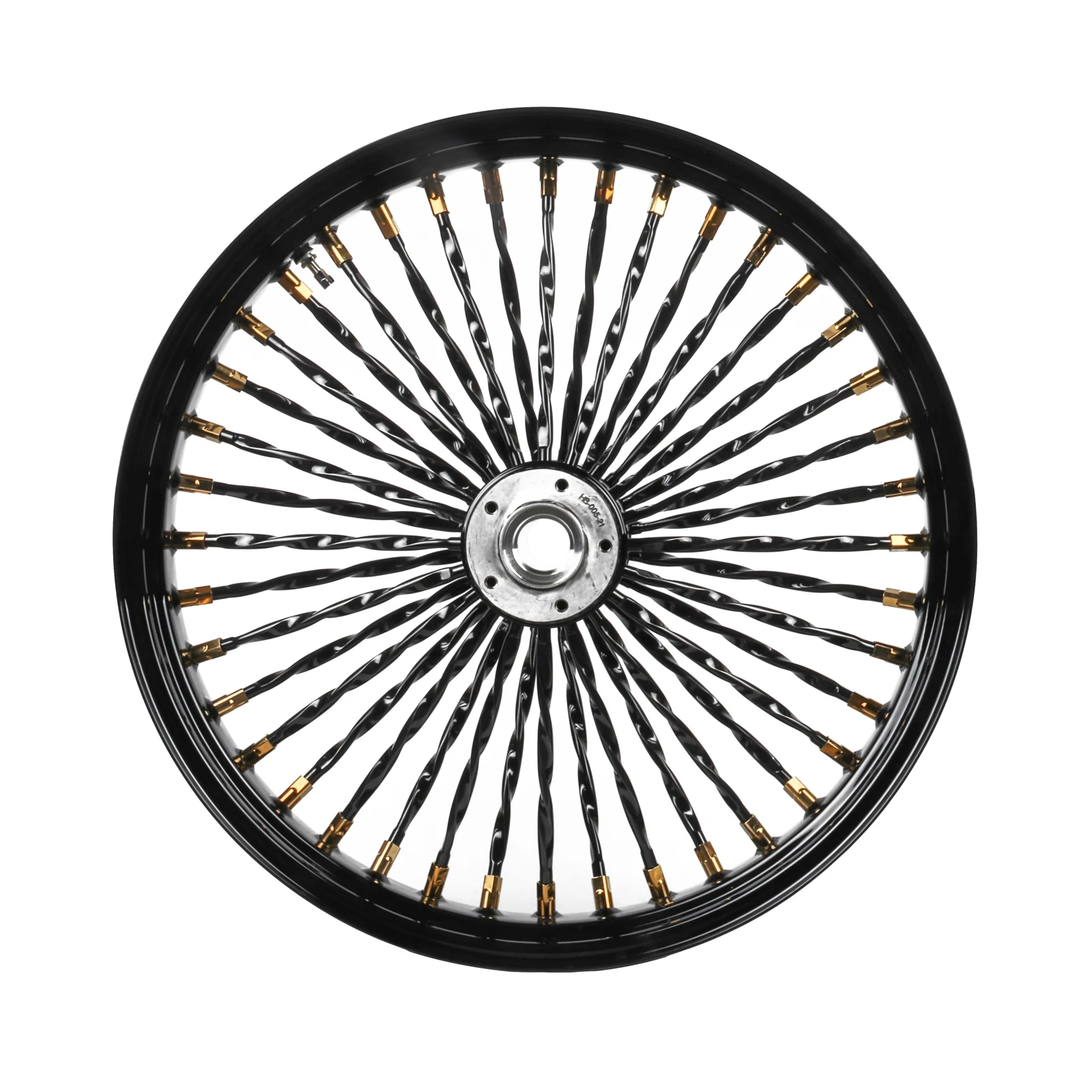 Фото Новые прочные хромированные спицованные колеса Hopero Cali Twisted для мотоциклов Heritage Slim Deluxe 2012 года и новее, гарантия 1 год. №3