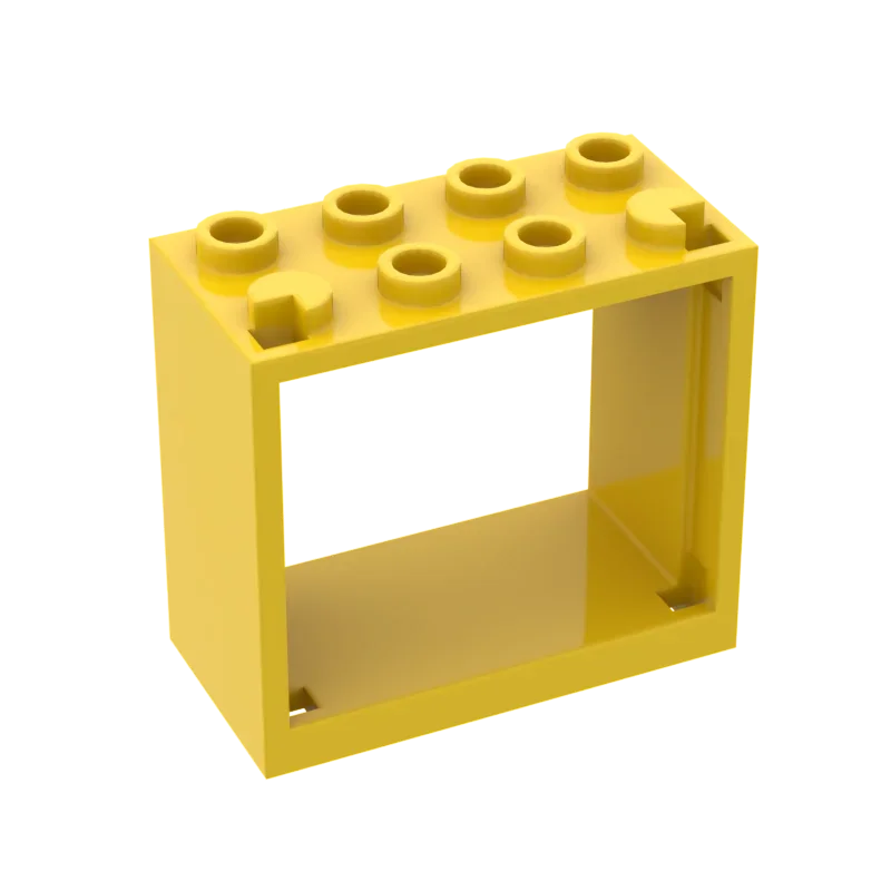 1 шт. высокотехнологичный конструктор WeBrick 60598 с окошком 2x4x3