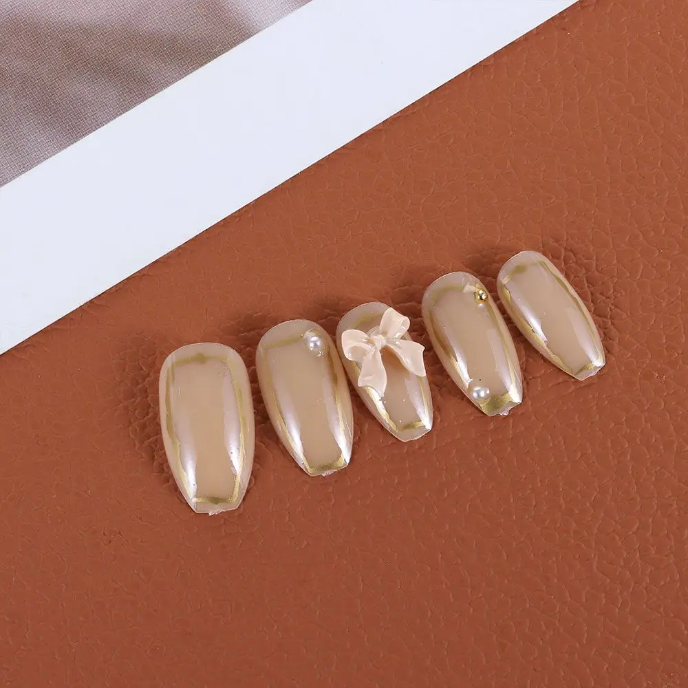 24 шт./компл. съемные короткие накладные ногти в форме роз на День святого