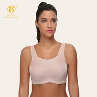 wingslove women sports bras high impact full support yoga clothing bras sexy lingerie non padded wirefree plus size underwear
