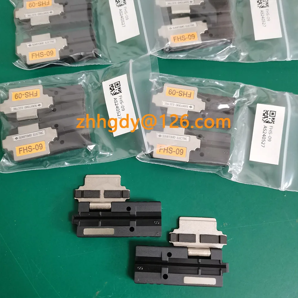 1Pair FHS-09 Fiber Holder, For Sumitomo T-66 T-81M T-71M Ribbon Pigtail Fiber Fusion Splicer Clamp Jumper Fibers / Fiber Holder