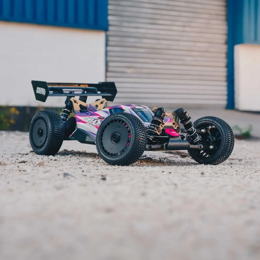 Радиоуправляемая машина 1/8 TLR настраиваемый Тифон 4WD роликовый багги
