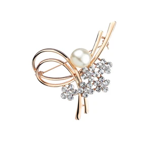Япония и Корея, высокое качество, броши в форме сердца, броши со стразами в виде цветов для девочек и женщин, брошь с имитацией жемчуга, корсаж