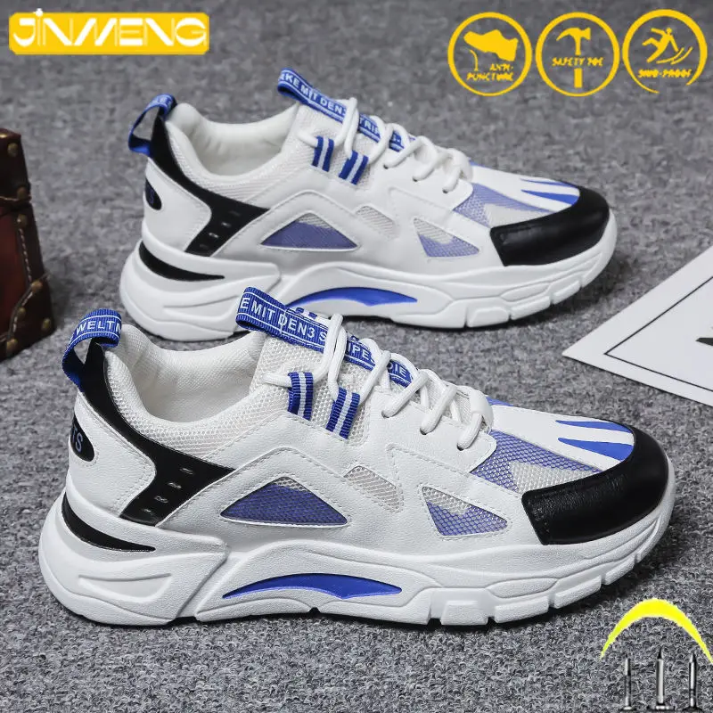 

Men's Safety Shoes, Women's Sports Protective Work Shoes, Boots, Anti-fall, Anti-skid, Anti-smashing, Indestructible