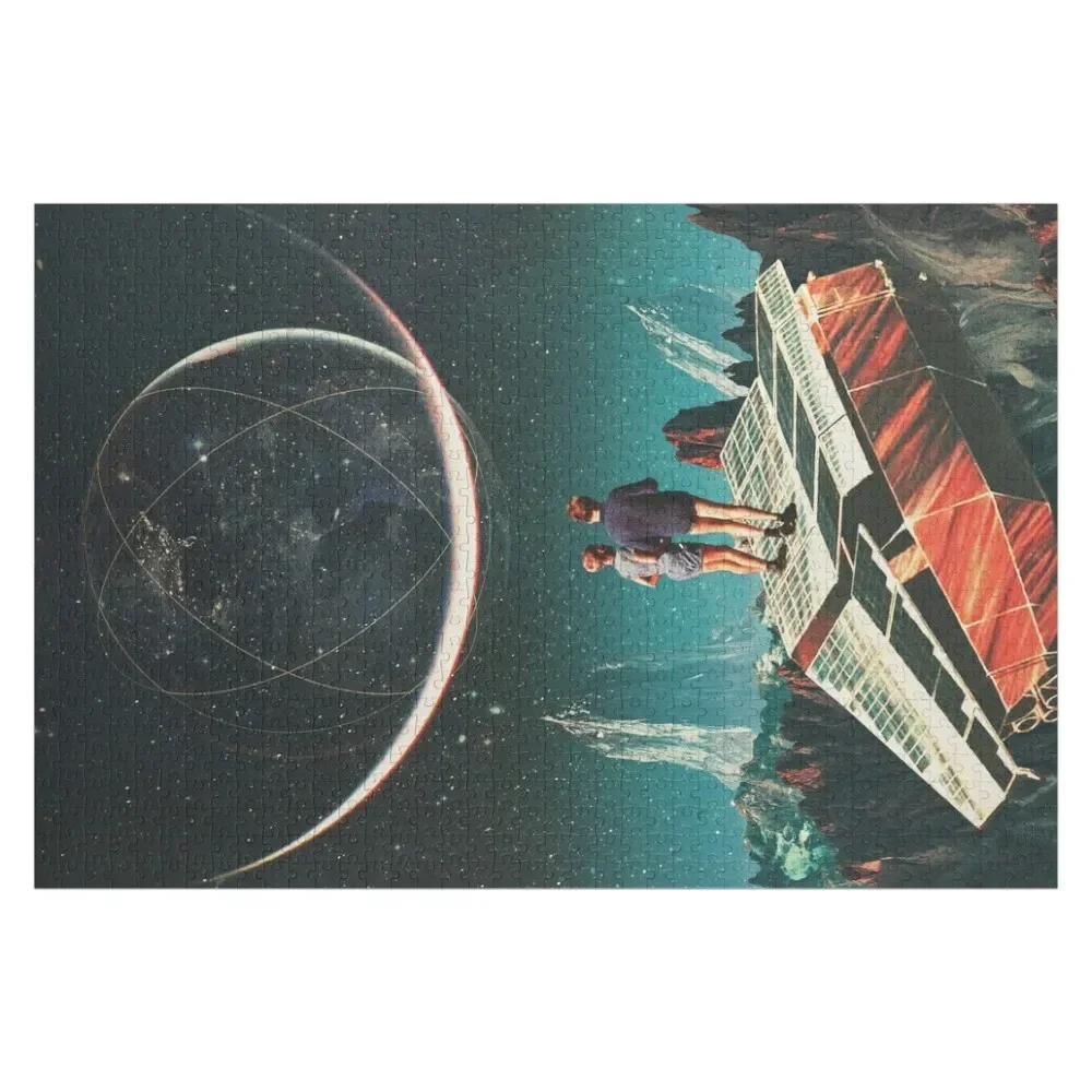 Это будет новый мир пазл с названием деревянной игрушки персонализированная