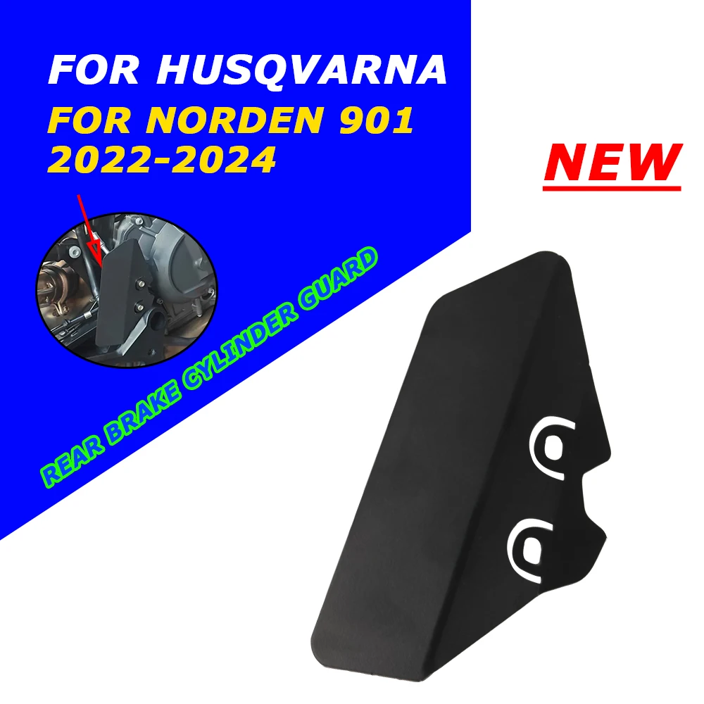 For Norden 901 Rear Brake Master Cylinder Guard Husqvarna Norden901 2022 2023 2024 Heel Protective Cover