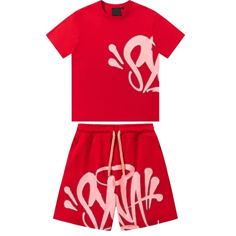 Летний повседневный костюм Synaworld футболки с короткими рукавами и оригинальным