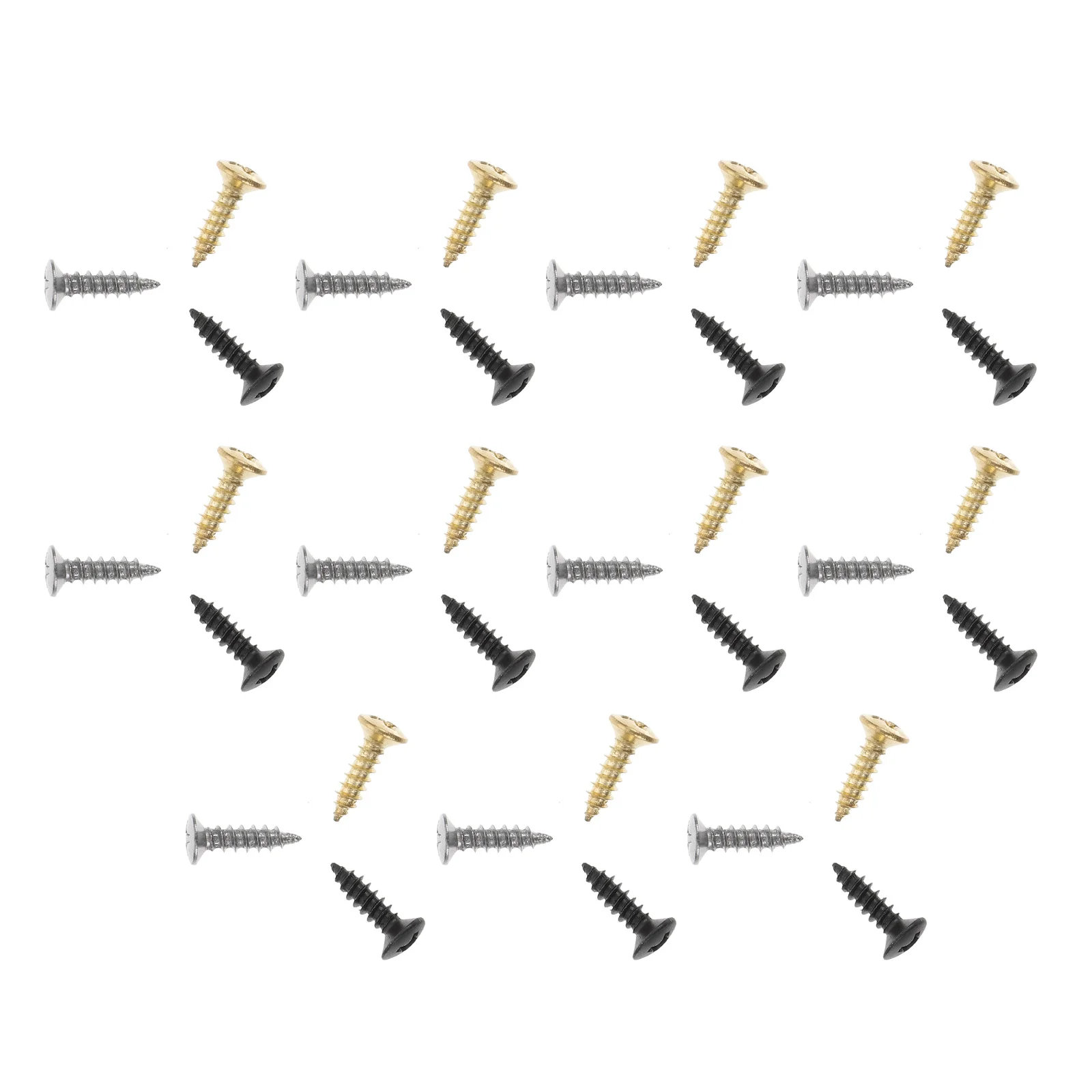 

90 шт., крепежные винты для музыкальных инструментов