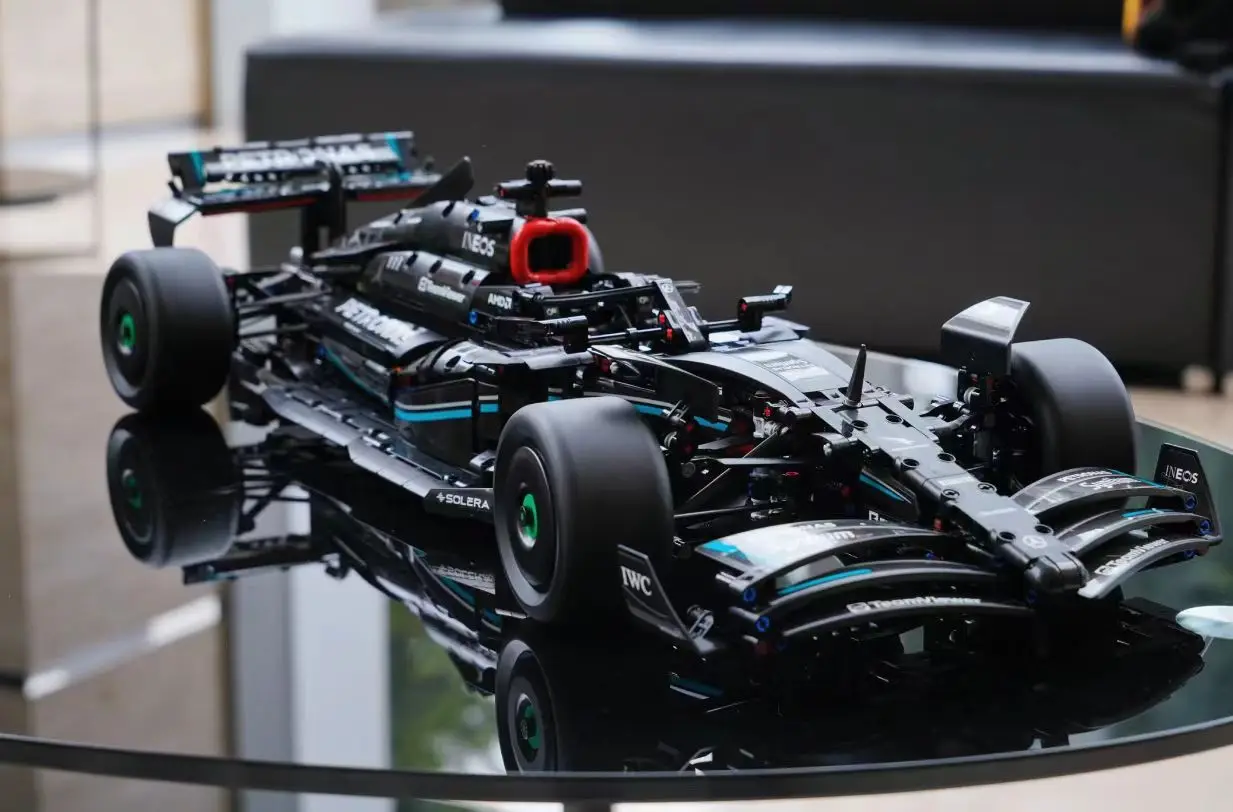 1642 шт. технические скоростные гонки F1 W14 E Performance автомобильные строительные блоки