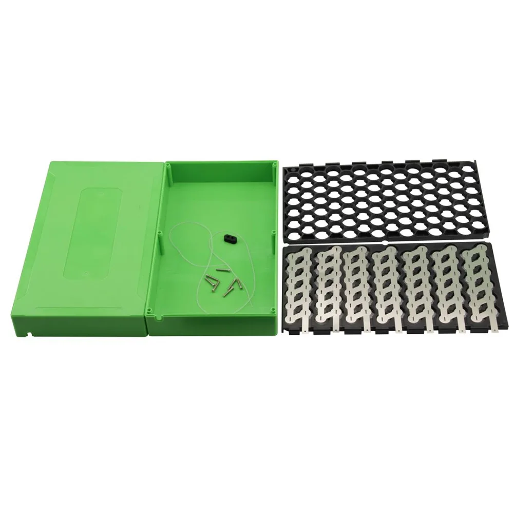 

Battery Bracket Durable Battery Box Battery Holder E-bike Power Tool Batteries Welding Nickel Workshop Equipment 13S