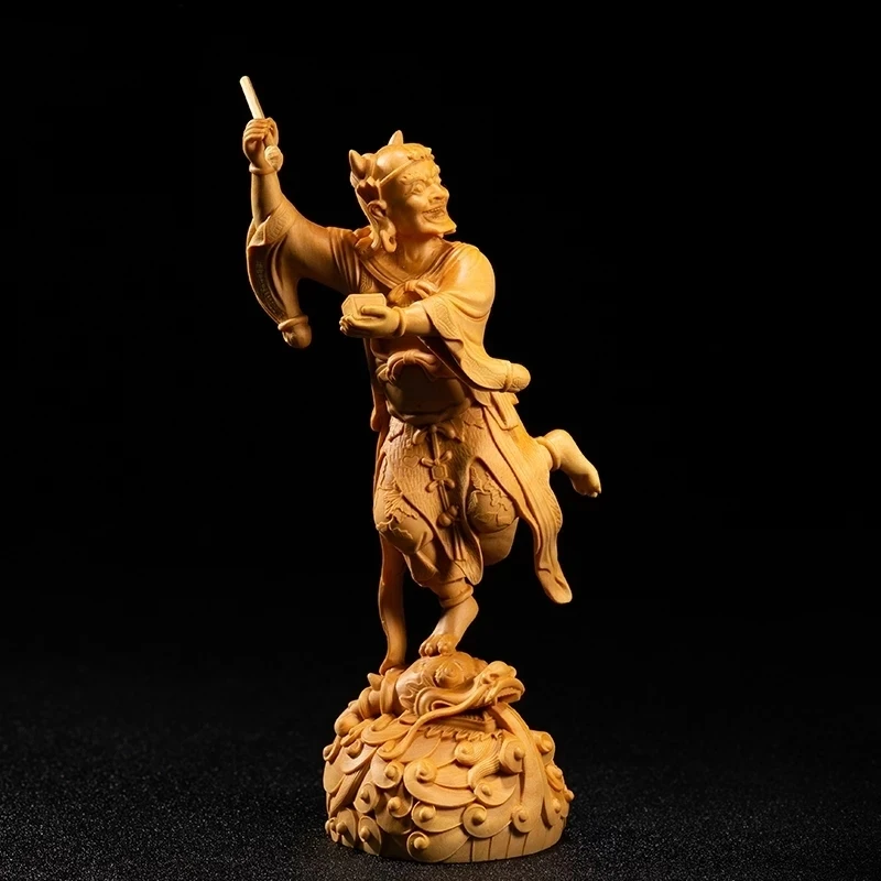 19 см статуя Kuixing, мифы, легенды, персонажи, деревянные резьбы, домашние Креативные украшения, украшение для дома, Деревянные Ремесла, подарки ручной работы 19 см статуя Kuixing, мифы, легенды, персонажи, деревянные резьбы, домашние Креативные украшения, украшение для дома, Деревянные Ремесла, подарки ручной работы