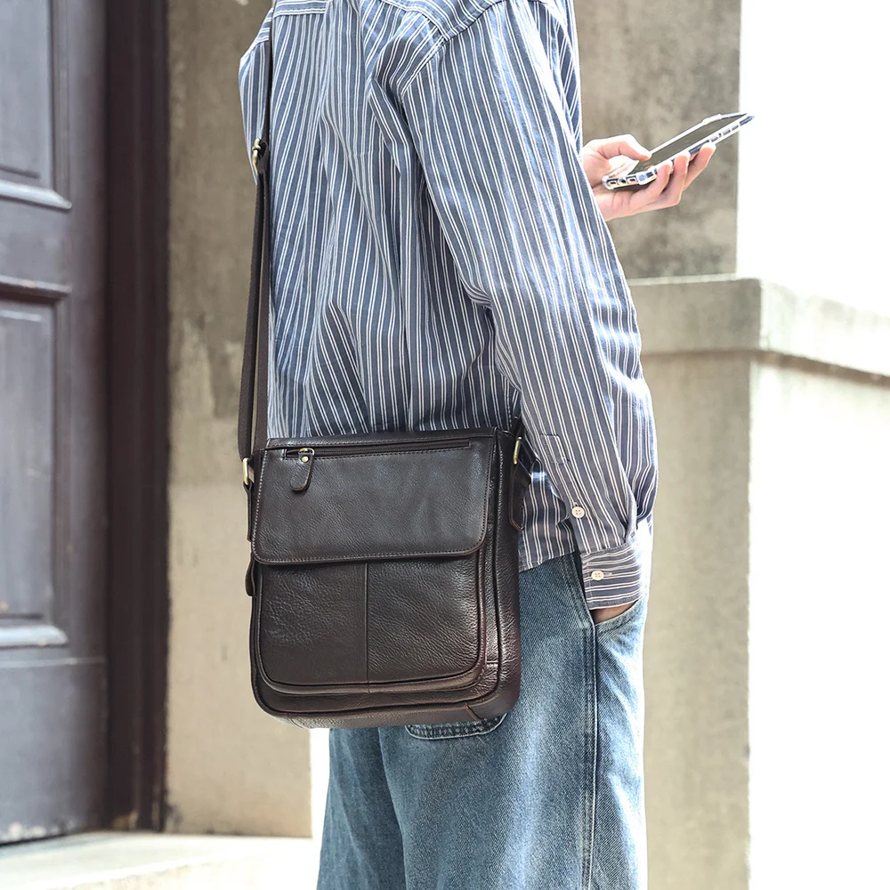 Винтажные сумки-мессенджеры из натуральной кожи для IPad 9 7 дюйма