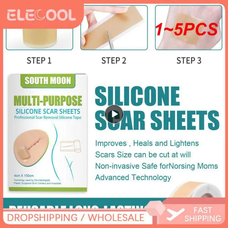 

1-5 шт., силиконовые полоски для удаления рубцов