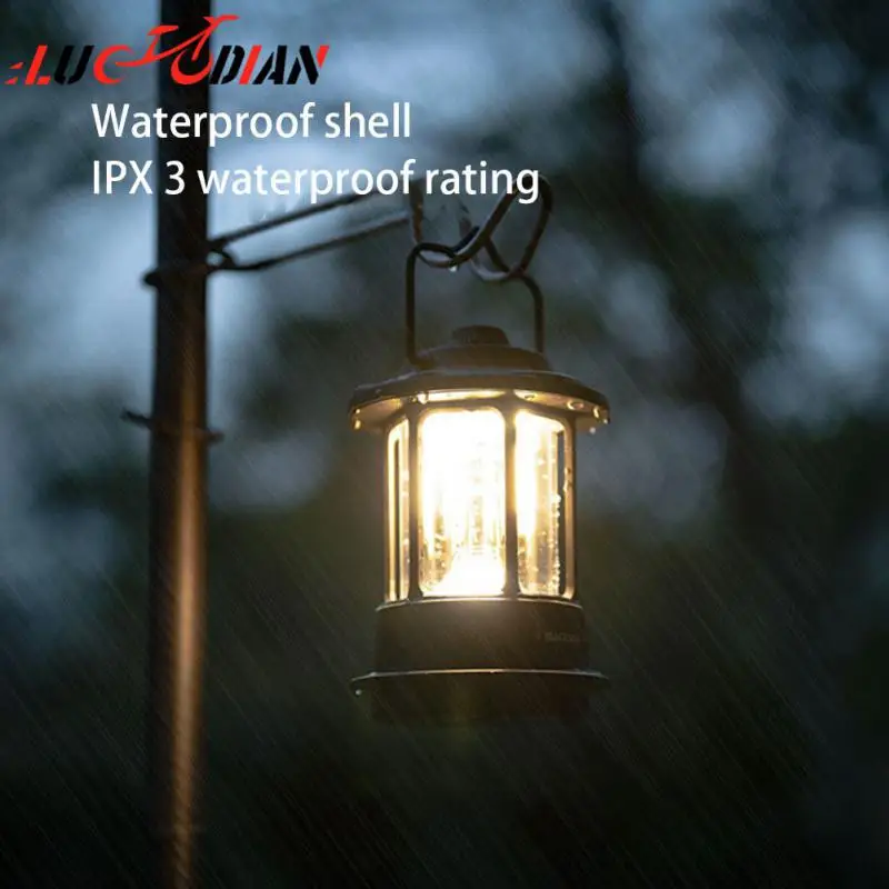 

Portable Desk Lamp Outdoor Tent Light Atmosphere Light Ambient Light Ambient Lamp Ultra-long Battery Life Outdoor Camping Light