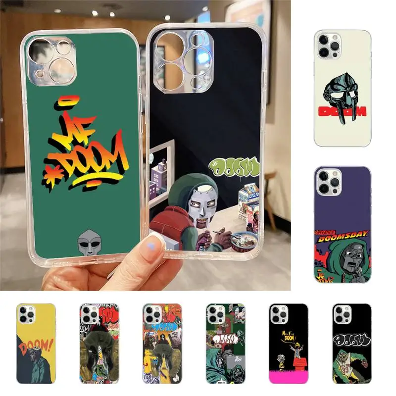 

MF DOOM Rapper Phone Case For Iphone 7 8 Plus X Xr Xs 11 12 13 Se2020 Mini Mobile Iphones 14 Pro Max Case