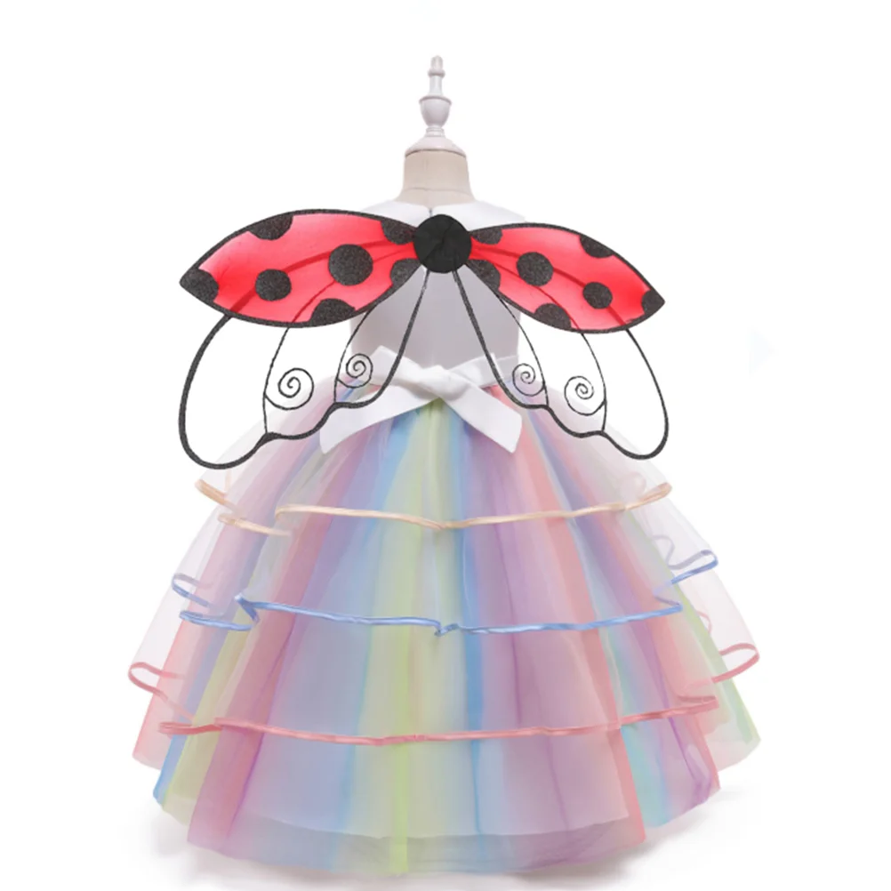 

Ladybug Wings Children Cosplay Fairy Gift Toys Party Favors Dress Kids Costume Halloween Costumes Adults