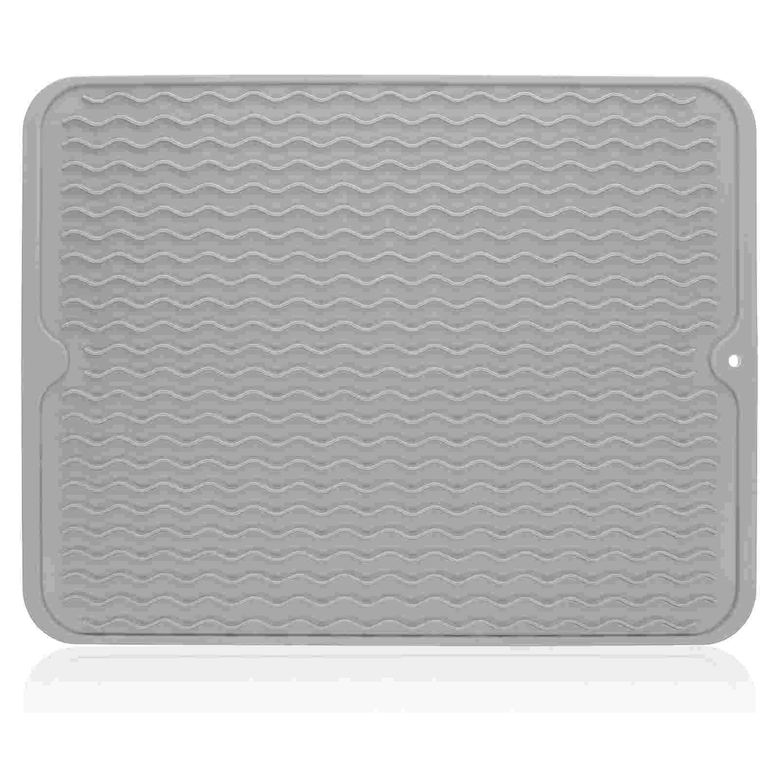 

Heat Resistant Mat Nonslip Mat Silicone Dish Mat Dish Drying Mat Sink Drying Mat Silicone Drying Mat