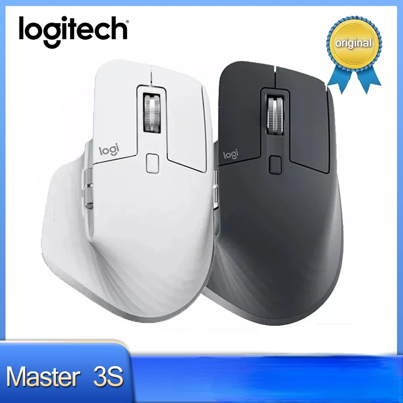 

Logitech MX MASTER 3S/3 2.4GHz Wireless Mouse DPI 8000 Laser Wireless Bluetooth Gaming Office Mice for Laptop PC Windows 7/8