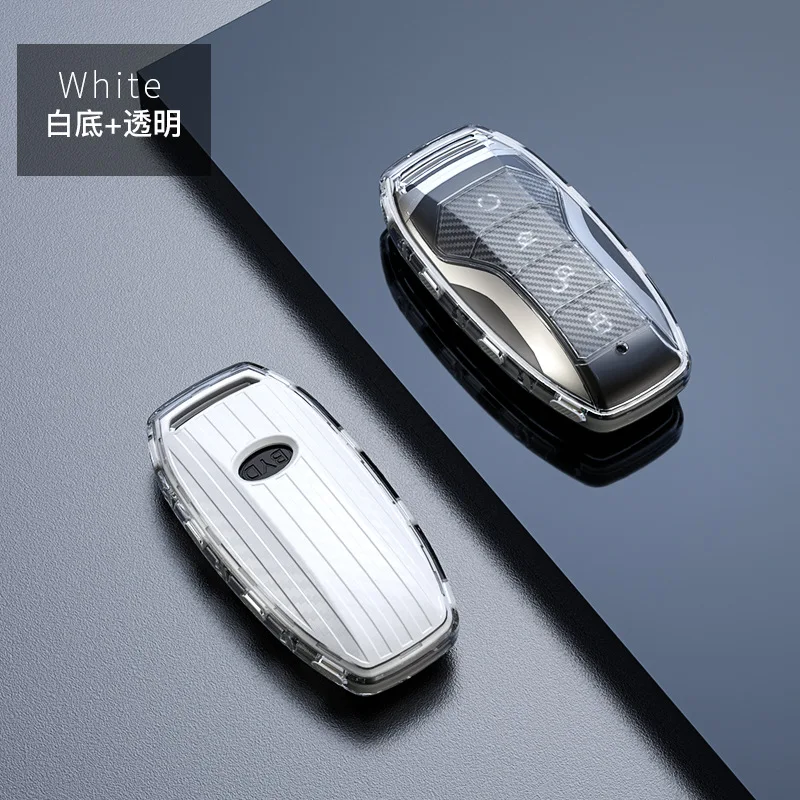

Прозрачный ТПУ чехол для телефона с подставкой защитный чехол для BYD Tang второго поколения Song Pro QIn Pro брелки