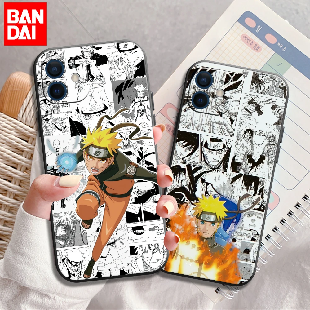 

NARUTO Phone Case For iPhone 11 12 13 Pro MAX Mini 6 6S 7 8 Plus X XR XS MAX SE 2020 5 Soft Silicone TPU Anime Funda Back Cover