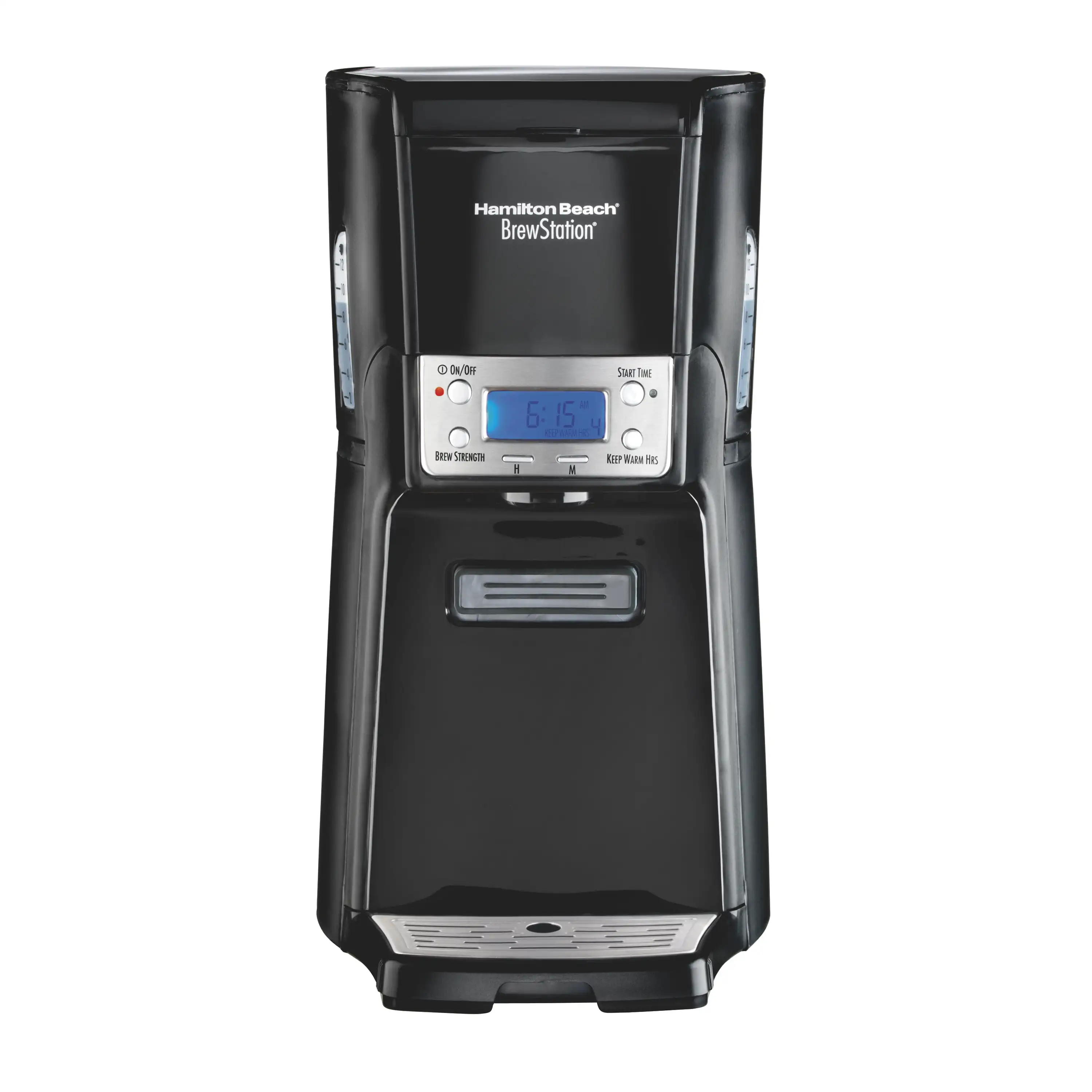 

Hamilton Beach 48463 Black/Steel BrewStation Summit 12 Cup Coffeemaker