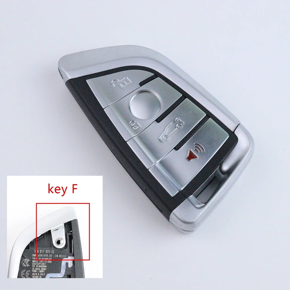 

3 4 кнопки автомобильного брелока корпус для BMW X1 X5 F15 X6 X5M X6M F16 G30 7 серии G11 X1 F48 F39