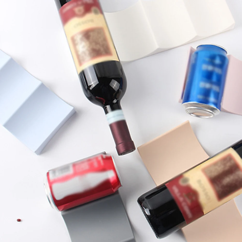 

Wine Rack Stackable Bottle Rack Countertop Beverage Bottle Storage Rack Wine Bottle Can Storage Device For Desktop Refrigerator
