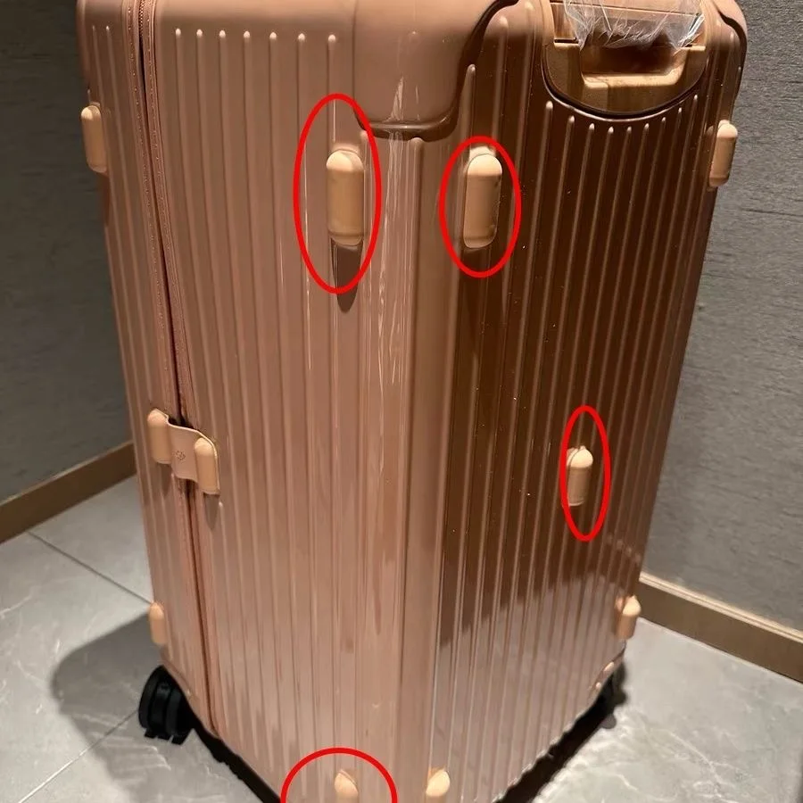 Фото Подходит для RIMOWA, подушечки для ног для багажа, аксессуары для багажа, замена, ремонт, износостойкие, прочные, простые №1