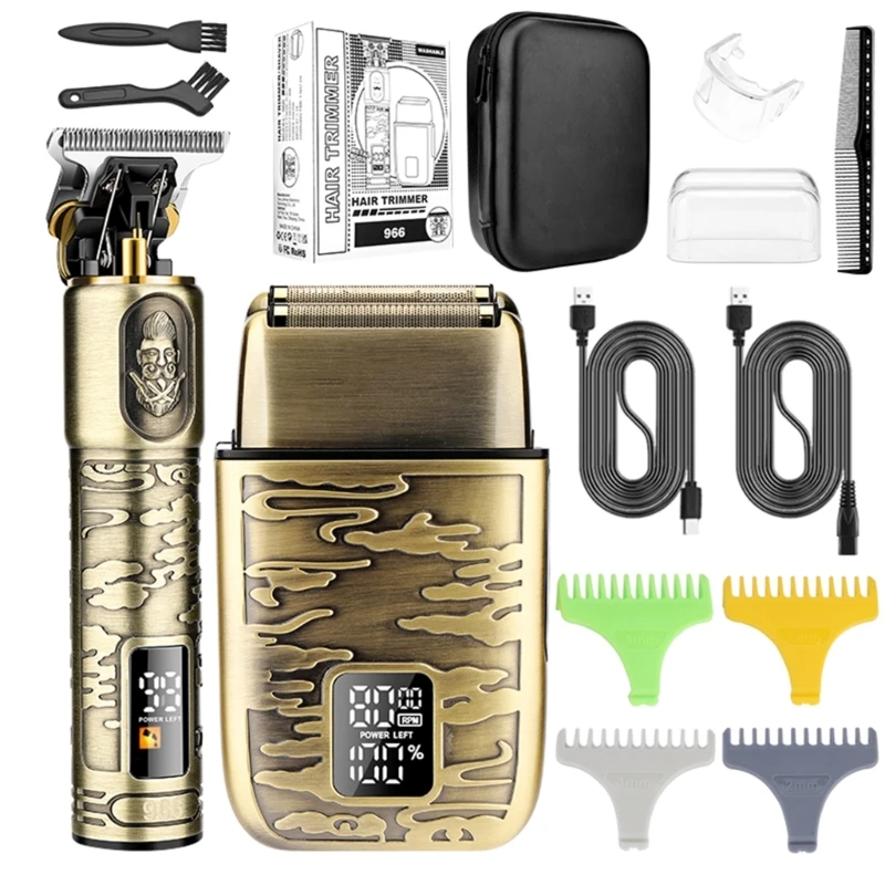 

Hair Cutter Barber Machine Trimmer Bald Shaver Men Haircut Beard Razors