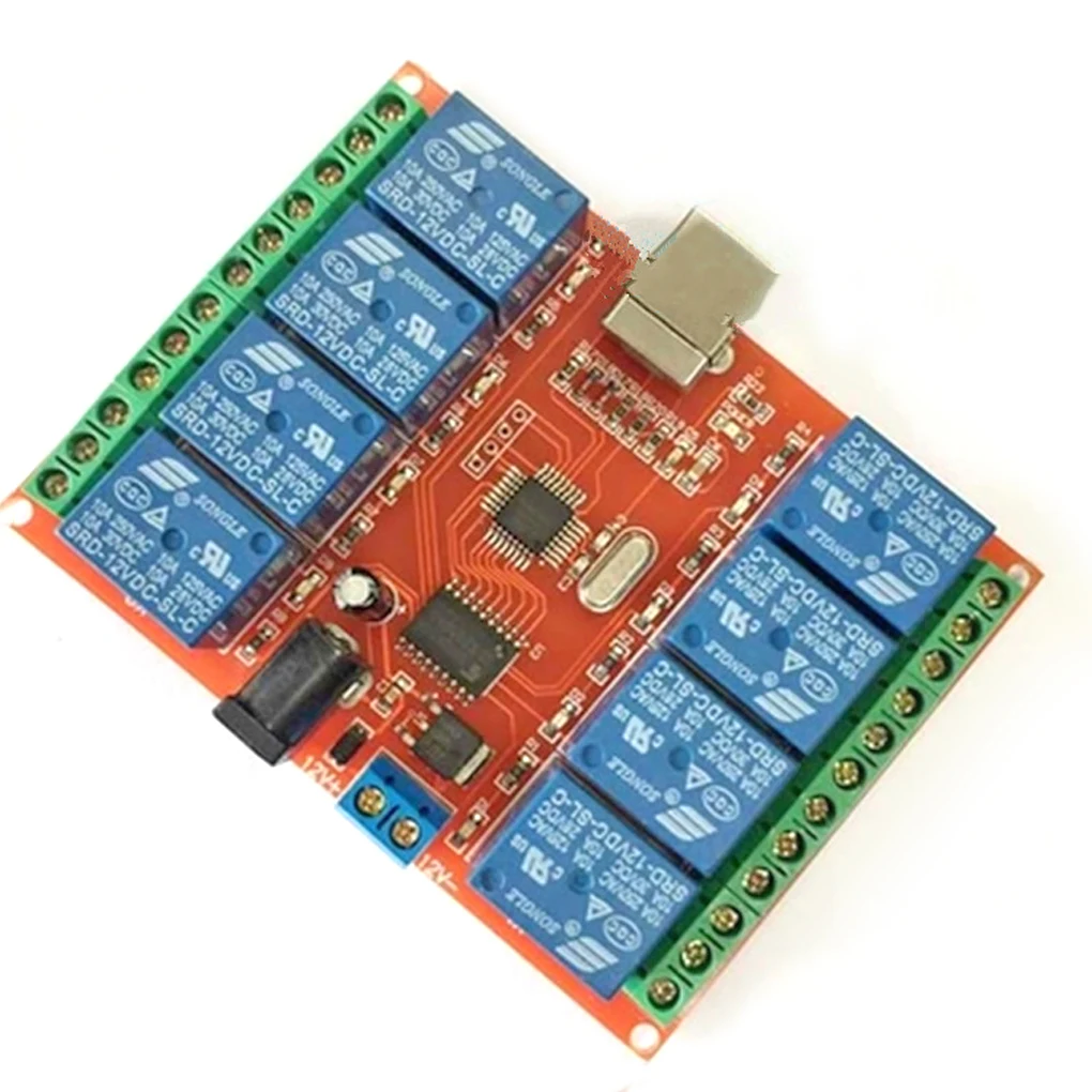 

USB Relay Control Switch Time Delay Fine Workmanship Intelligent Controller