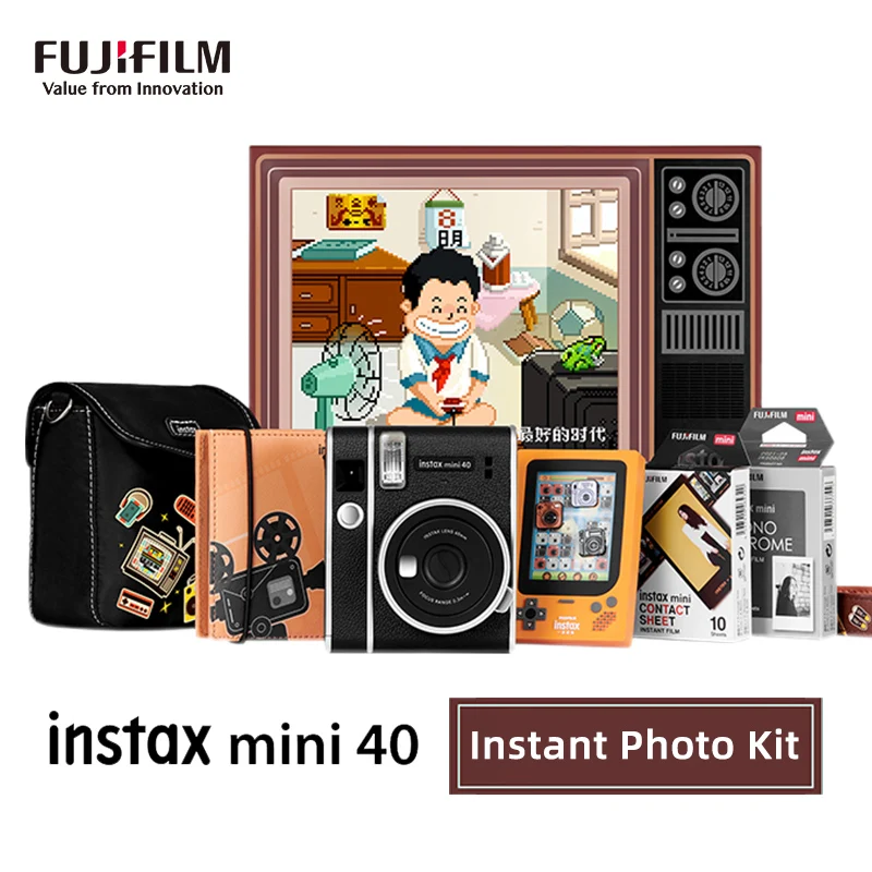 

Fujifilm Genuine Orignial Instax Mini 40 Instant Photo Kit films Camera Hot Sale new instant photo