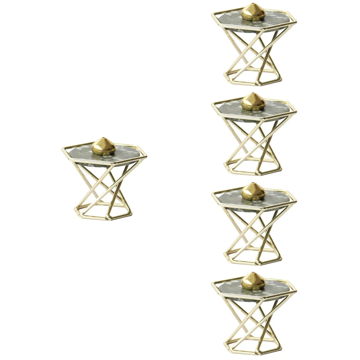 

5pcs Stick Holder Burner Censer Ornaments East Style Burner