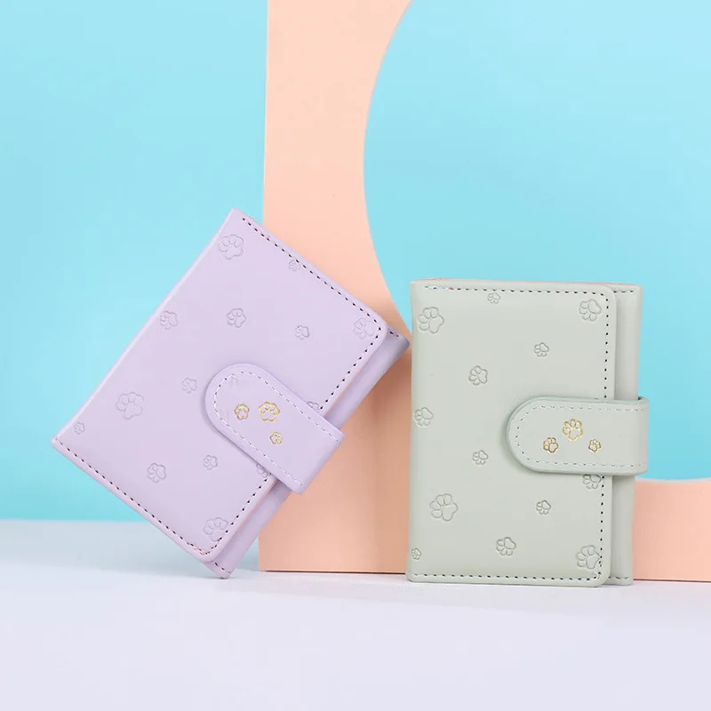 

Кошелек для мелочи с милым рисунком для женщин и девушек, кошелек для карт из искусственной кожи, Студенческая сумка с карманом для ключей н...