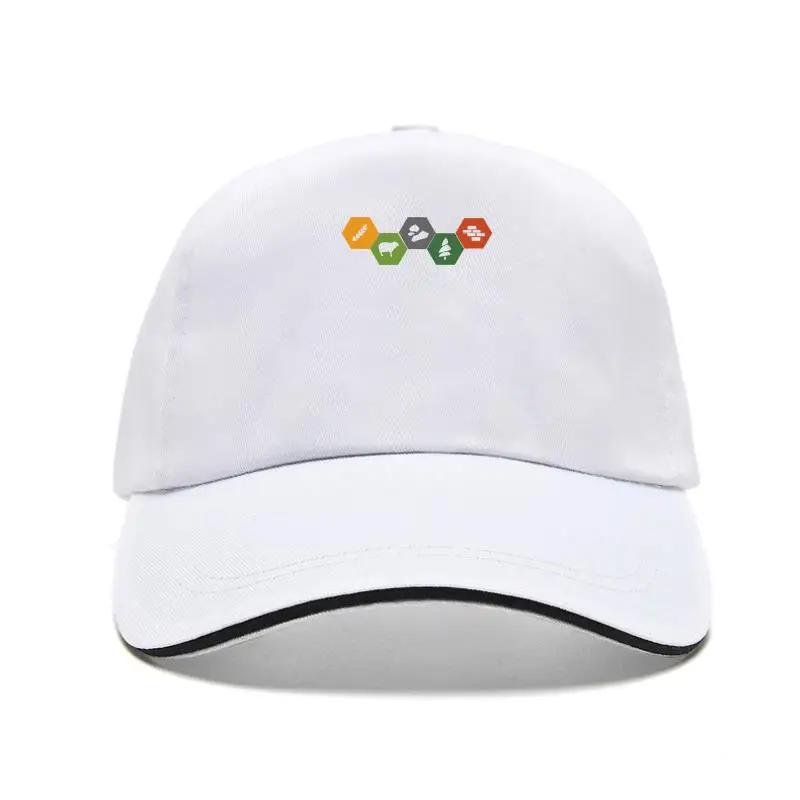 

Summer Fashion Settlers of Catan Minimalistic Colored Bill Hat for woman