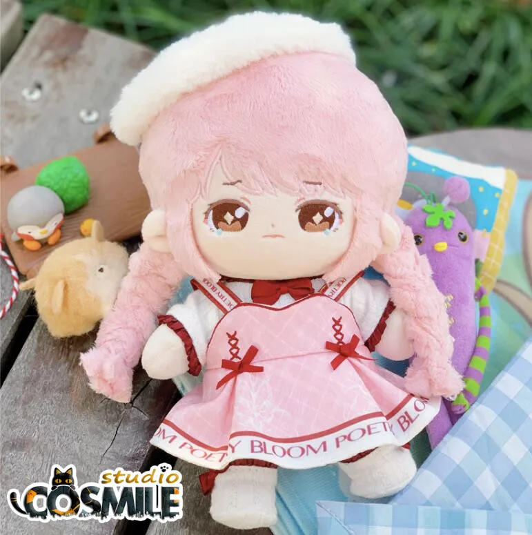 

Доступные блестящие розовые плюшевые игрушки Nikki idol Lolita Yukata, 20 см, плюшевые куклы, одежда, Рождественский подарок Sa