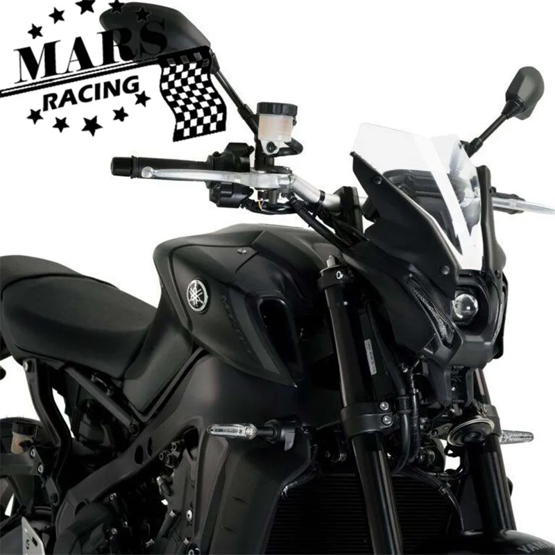 Для YAMAHA NEW MT09 MT-09 FZ09 mt09 2021 2022 мотоциклетный ветровой экран алюминиевый комплект