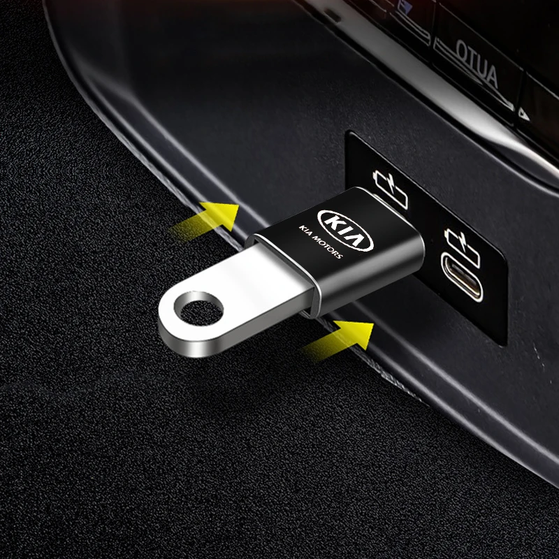 Type C Micro USB 3 0 OTG адаптер кабельного штекера конвертер для KIA RIO CERATO QUORIS Optima Sportage K2 K3 K3S