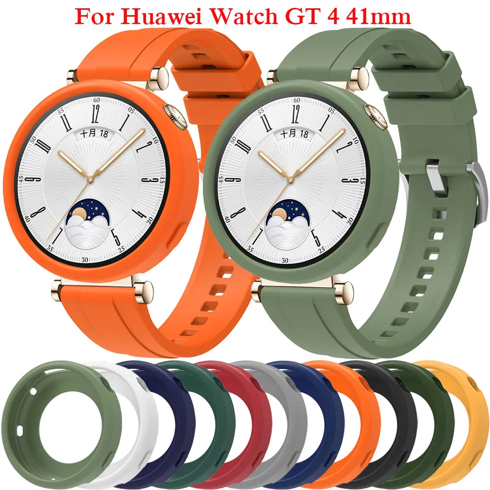 Силиконовый ремешок BEHUA для Huawei Watch GT 4 41 мм