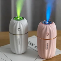 home car usb 300ml air humidifier mini aroma essential oil diffuser ultrasonic with night lamp cool mist maker humidificador