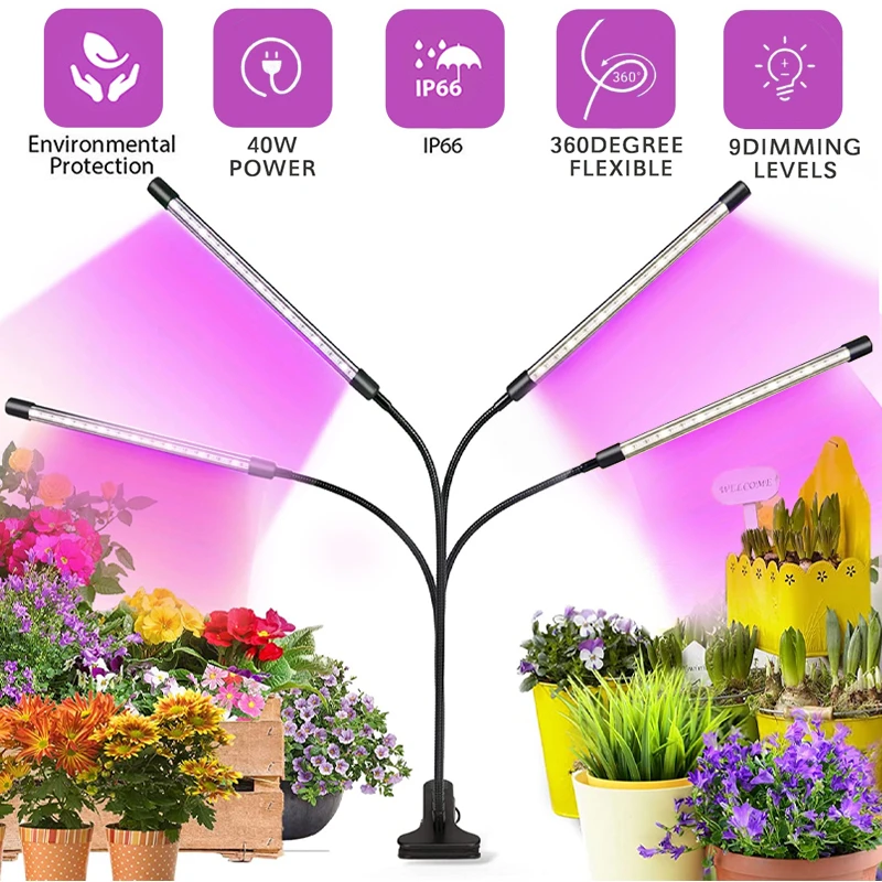

Phyto Grow Light LED Lamp USB Full Spectrum 5V Fitolampy With Control Phyto Light For Plant Seedling Flower Indoor Grow Box Tent