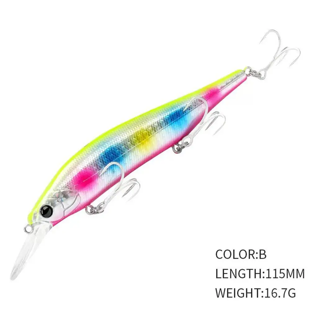 

1Pcs Fishing Lures Floating Hard Bait Artificial Bait Wobbler Crankbait Carp Perch Pesca Fishing Tackle Sports & Entertainment