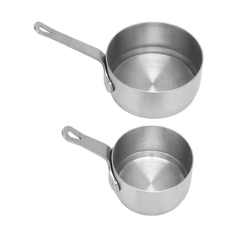 

Mini Sauce Pan Sauce Cup Stainless Steel for Restaurant for Banquet for Outdoor Picnic