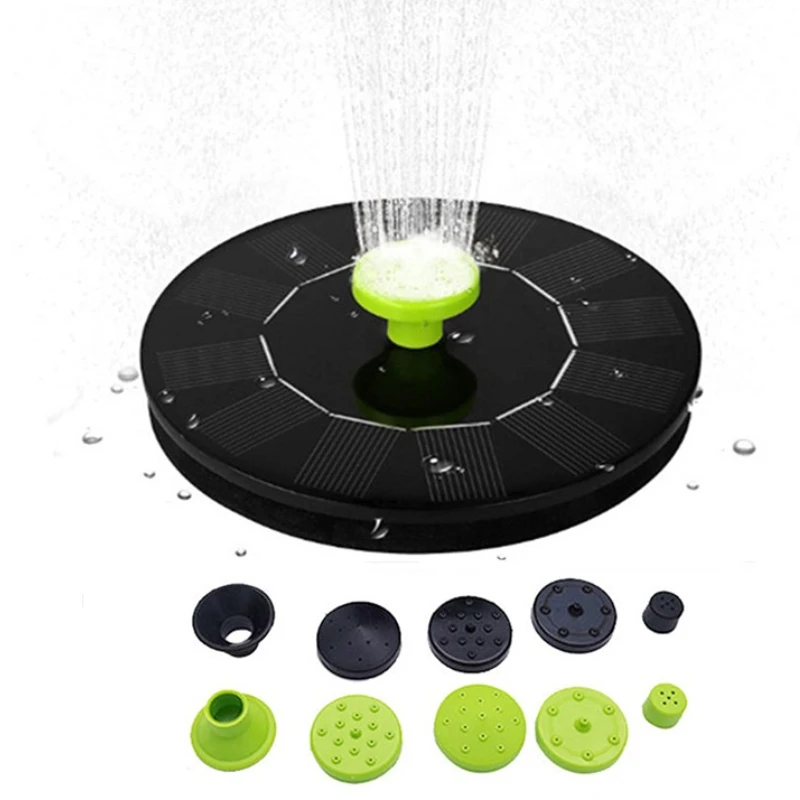 

Solar Fountain for Garden Birds Bath Outdoors Garden Fountain Mini Solar Powered Water Outdoor Pool Water Fountain Decoratio