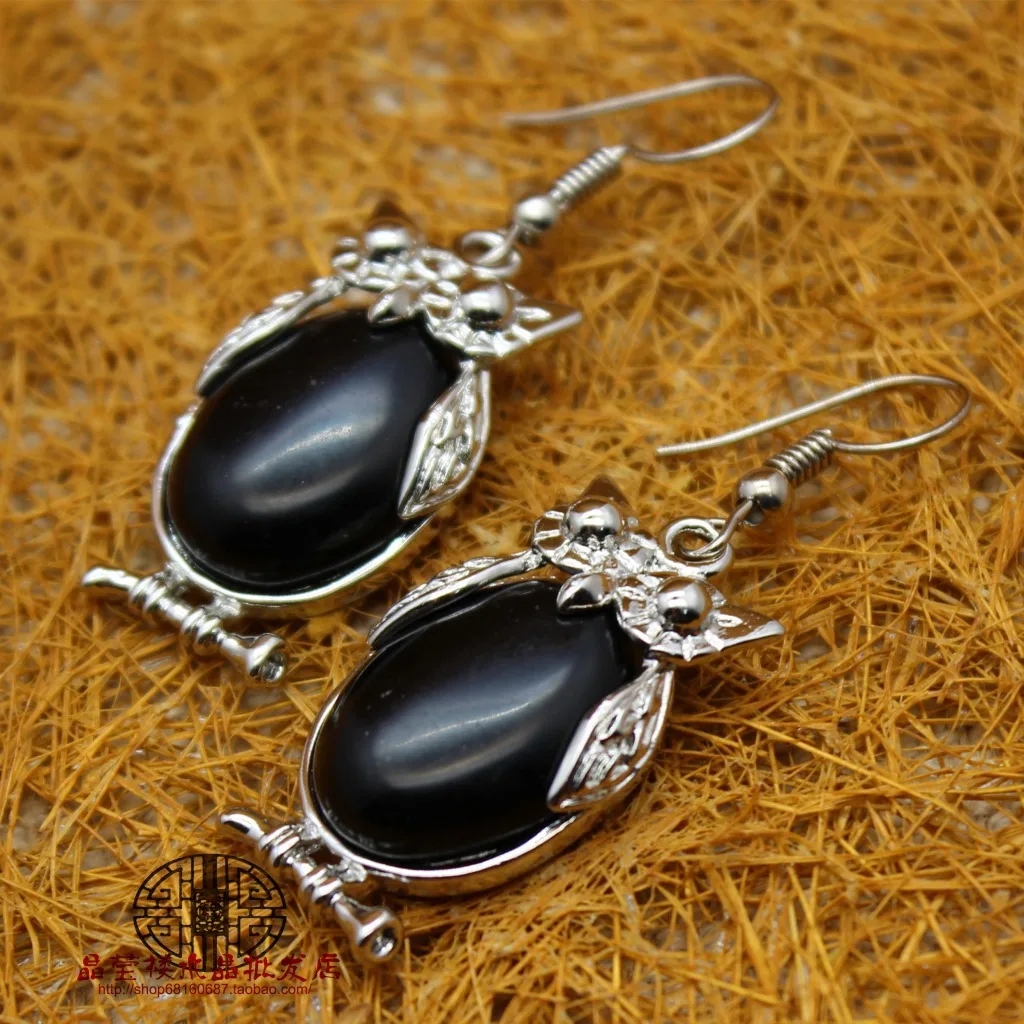 Милые серьги Polly в виде животных для женщин подвеска совы рейки искусственные