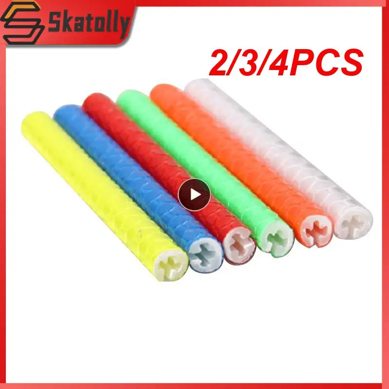 

2/3/4PCS Bicycle Reflective Spokes Sticker Steel Wire Card Strip Warning Night Reflective Stickers Mountain Bike Night Riding