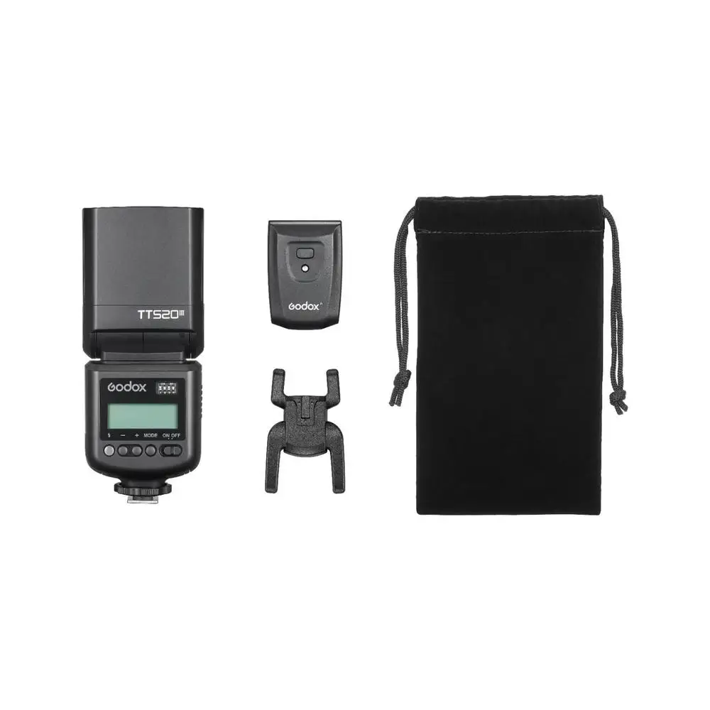 Godox TT520 III Thinklite Camera Flash 443 МГц с беспроводным триггером со вспышкой, универсальная горячая башмака для Canon Nikon Sony Fuji (art.: 3920cded39dcc) - 3920cded39dcc
