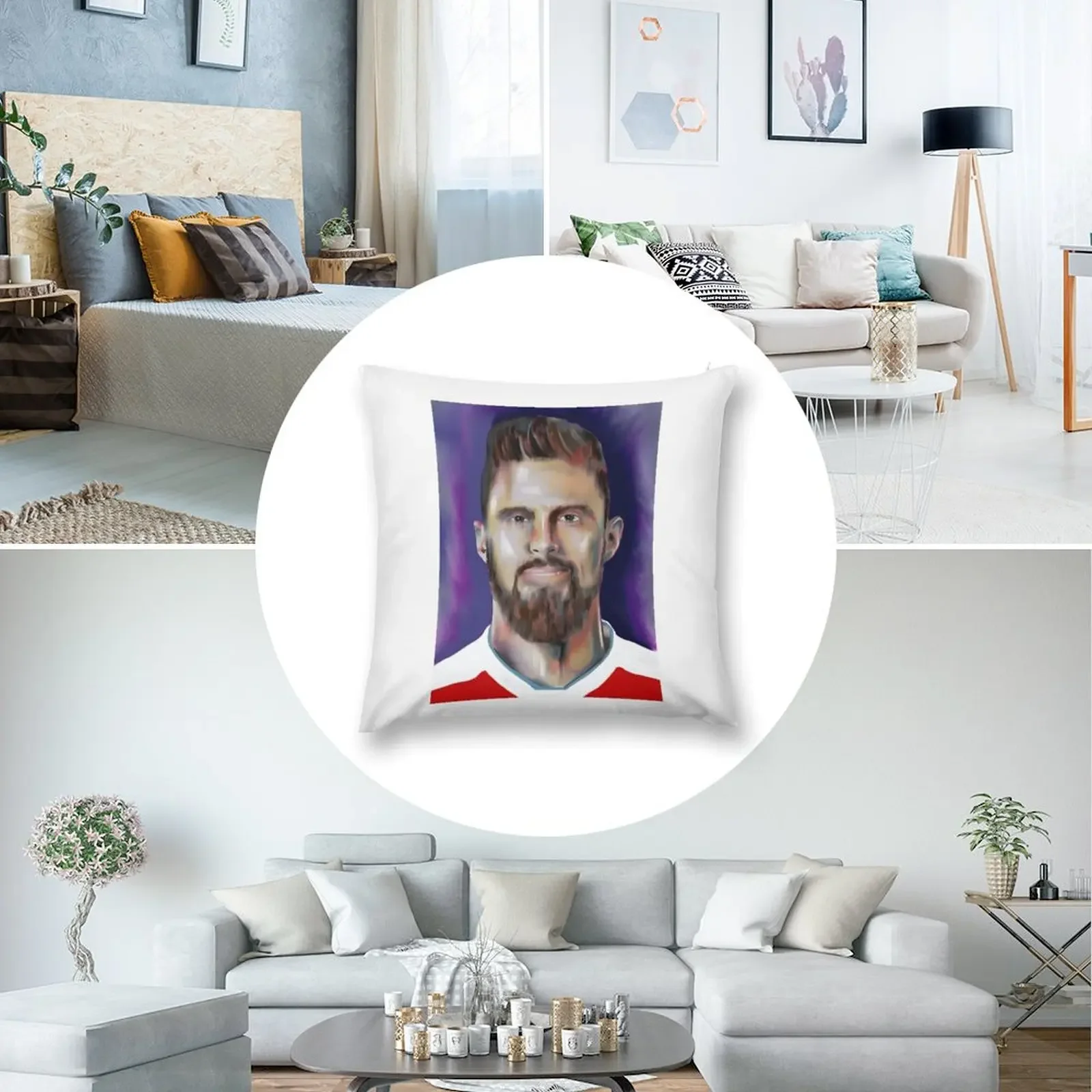 Olivier Giroud - подушка AFC для дивана подушки декоративные наволочки