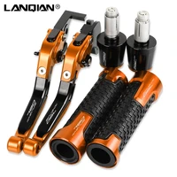 motorcycle aluminum brake clutch levers hand grips ends parts for 790adventure 790 adventure adv r 2017 2018 2019 accessories