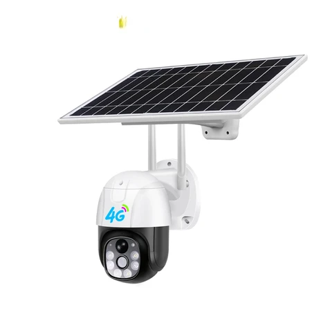 Частная торговая марка, 2 Мп, V380, солнечная PTZ-камера, охранная видеокамера, наружная аккумуляторная камера 360, 4G, IP-камера, солнечная батарея